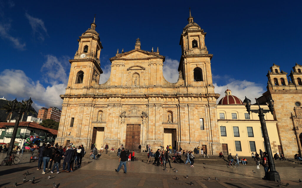 Plaza Bolivár in Bogota