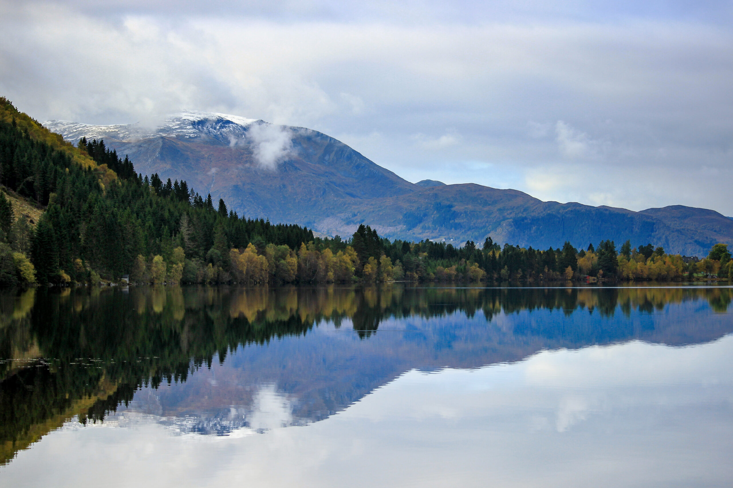 Fjord in Noorwegen
