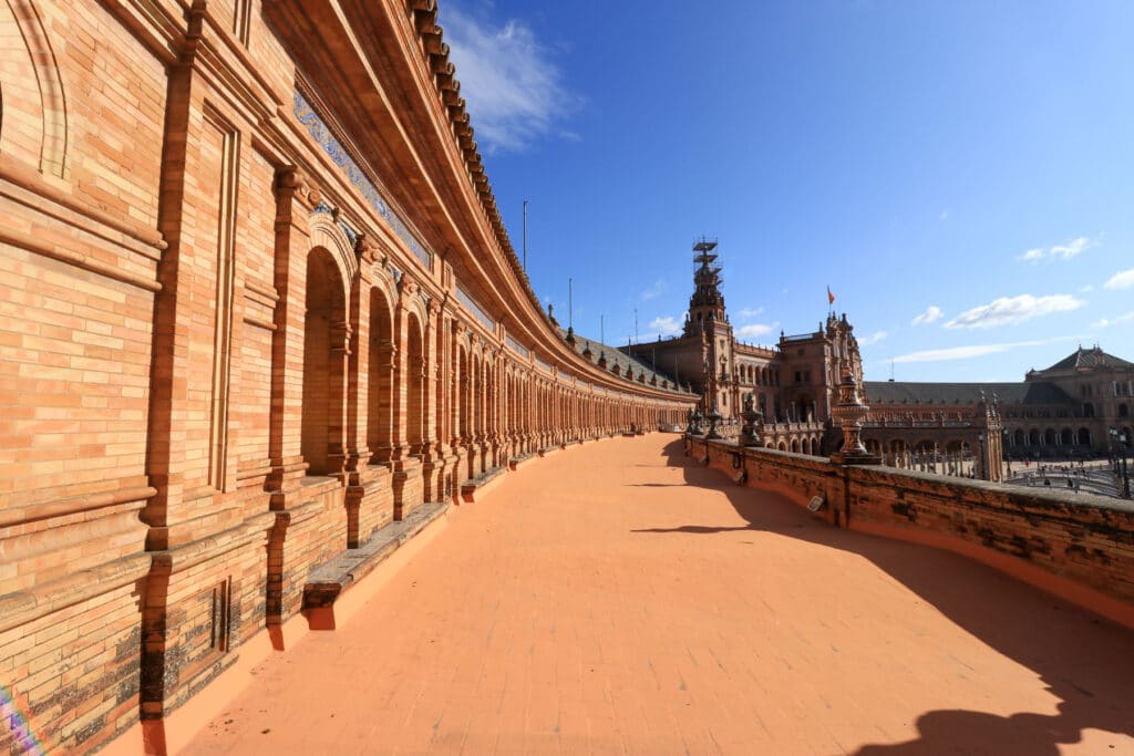 Plaza de Espana in Sevilla
