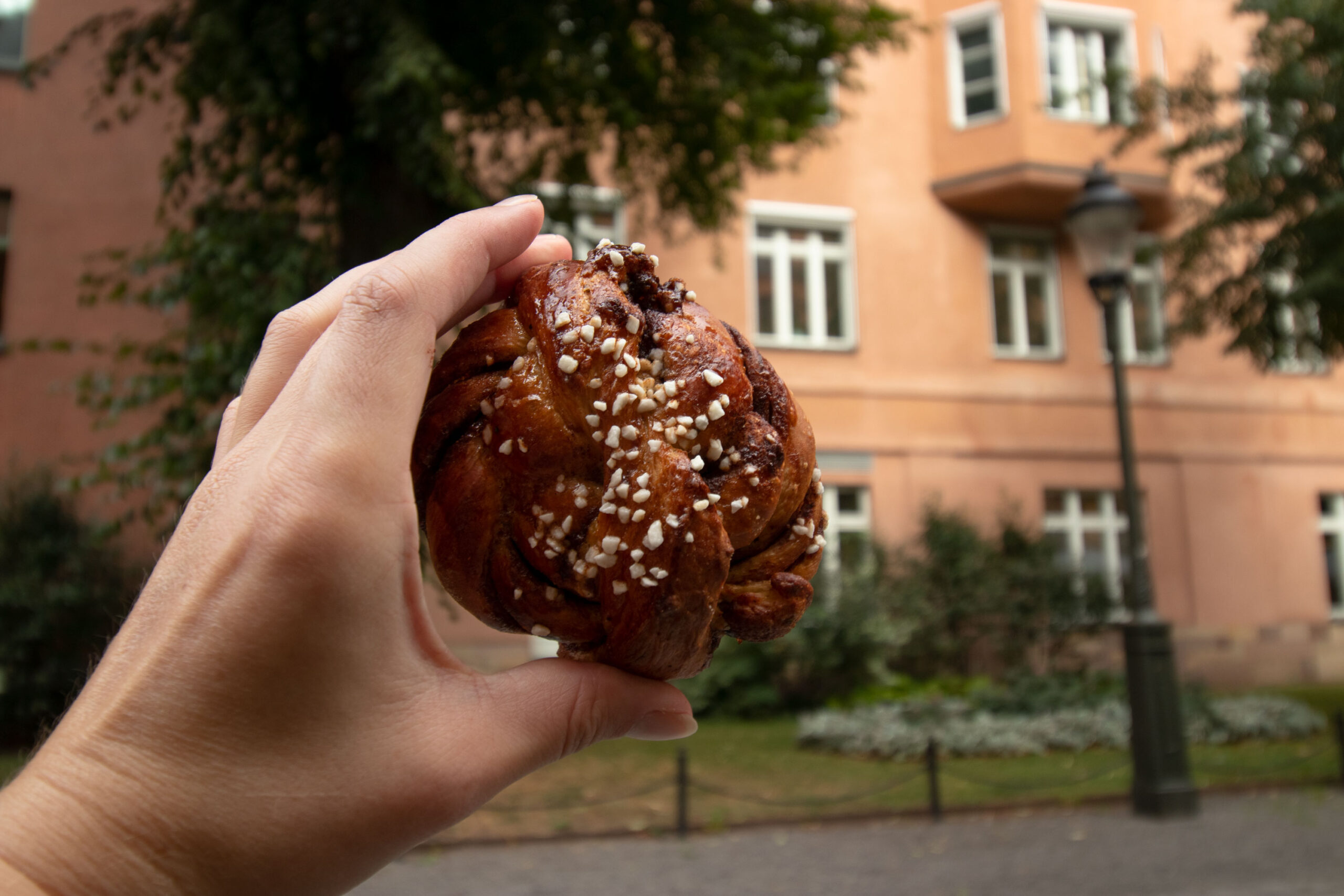 Kaneelbroodje Fika Stockholm